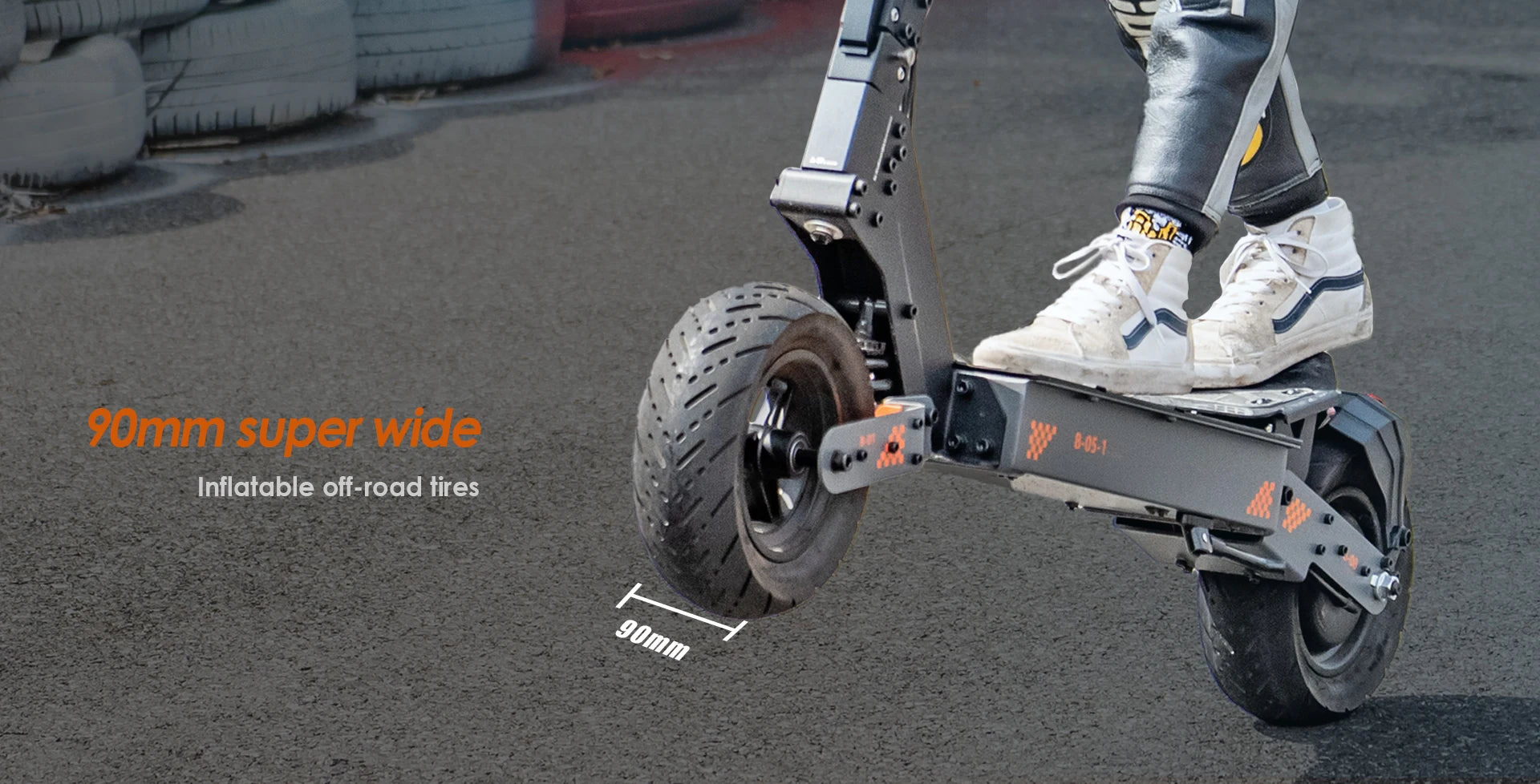 KuKirin G4 Electric Scooter Foldable , 2000W Motor, 60V 20Ah Battery, 70km/h Top Speed, 75km Range, 11'' Tubeless Wheels.