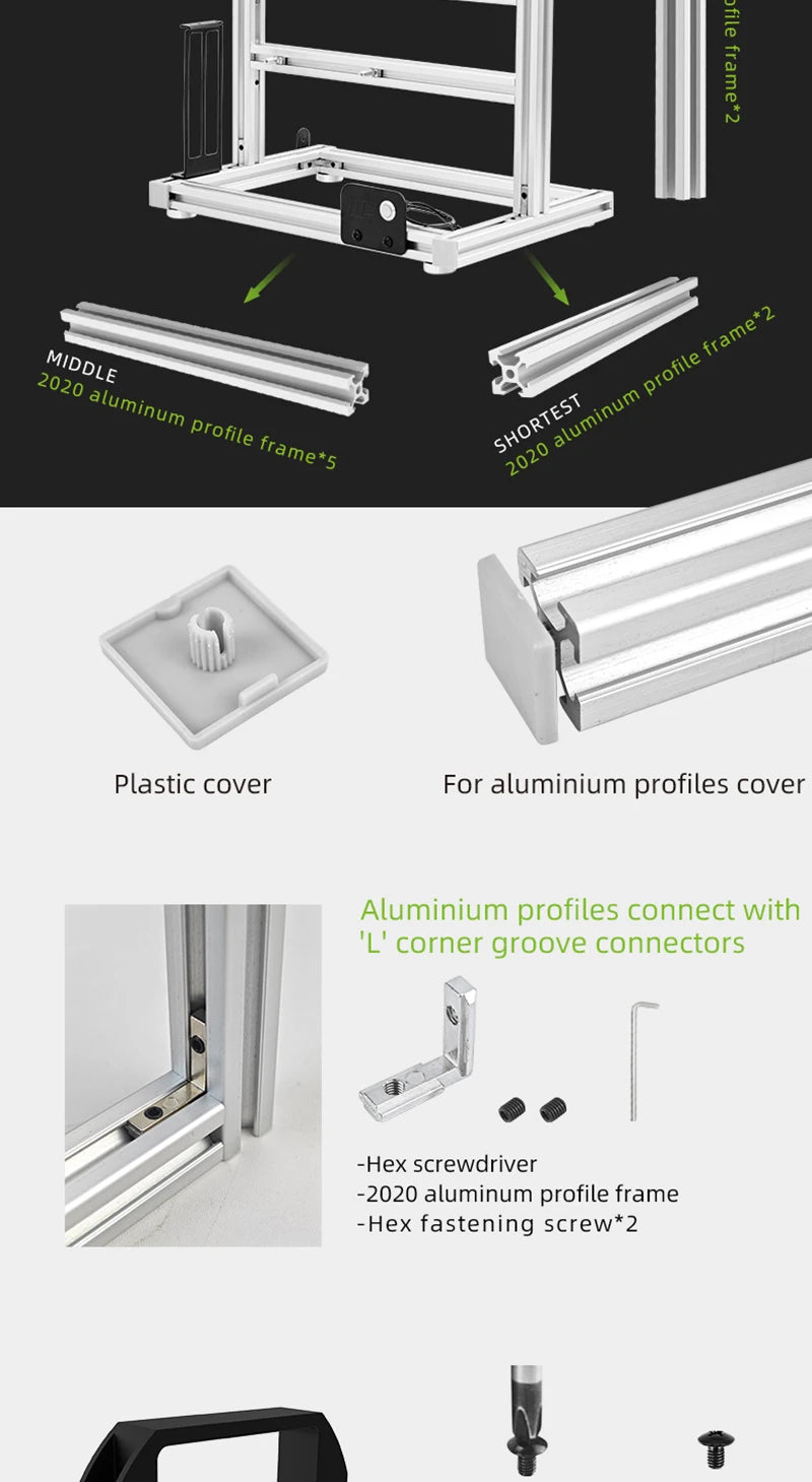 METALFISH BlockCase Aluminum Open Frame Case Support ATX/M-ATX Mainboard GPU Mount Horizontally 240 Water Cooler Gaming Cabinet.