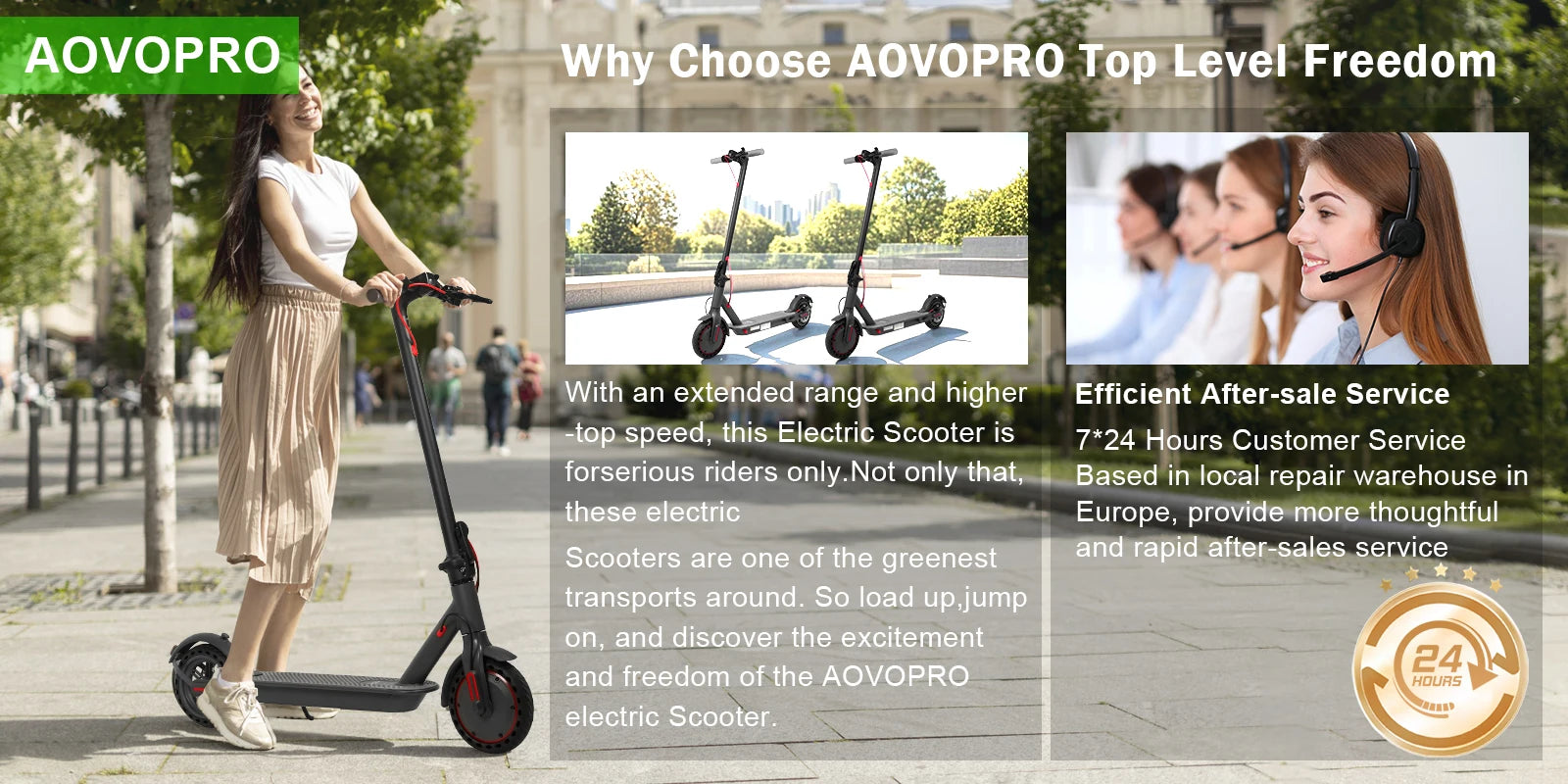 AOVOPRO ES80 500W Electric Scooter for Adults 35KM Long Range 31KM/H Fast Speed Folding Electric Scooter 8.5 Inch Smart Escooter.