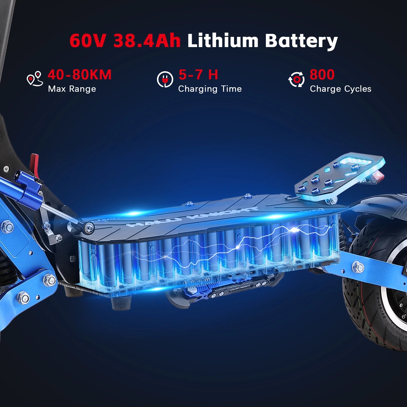 HALO KNIGHT T108Pro 6000W Adult Electric Scooter Dual Motor 95KM/H Fast E-scooter Foldable E Scooter 60V 38.4Ah Top Motorcycle.