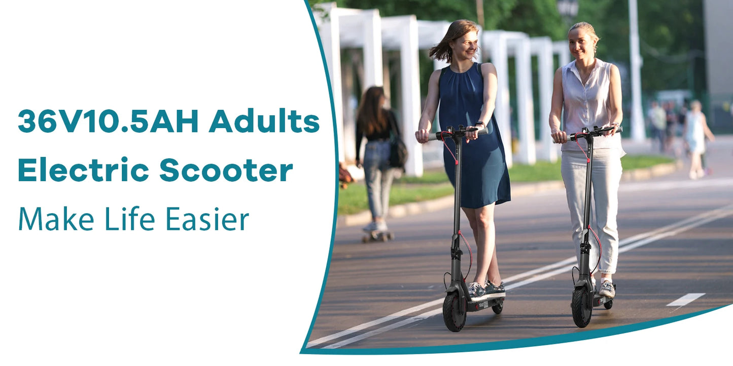 New 2025 AOVOPRO 31KM/H Adults Electric Scooter 36V 350W 25/35KM Long Range 8.5 Inch Dual Brake Folding Electric Kick Scooter