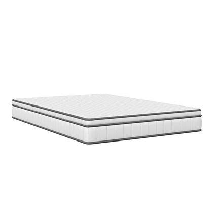 Anajqaqia 140 x 190 x 25 cm Federkernmatratze, mittelfeste orthopädische Federn, ergonomisches Design, atmungsaktive Matratze