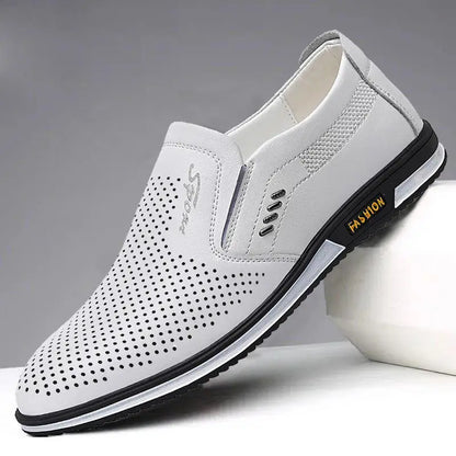 New Leisure Shoes Men's Fashion Leather Shoes Wholesale.