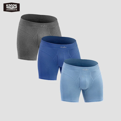 Hochwertige Herren-Boxershorts 52025 – weiche und bequeme Boxershorts aus Baumwollmodal. Ultimativer Komfort und Stil mit langen Boxern