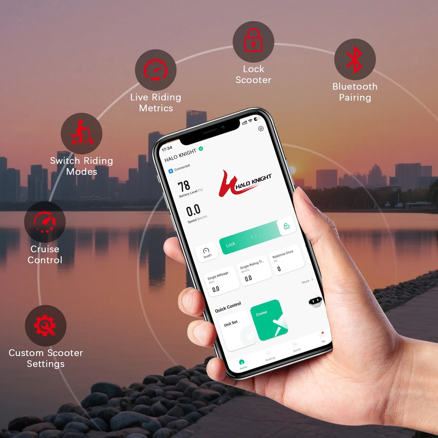 HALO KNIGHT T108Pro 6000W Adult Electric Scooter Dual Motor 95KM/H Fast E-scooter Foldable E Scooter 60V 38.4Ah Top Motorcycle.