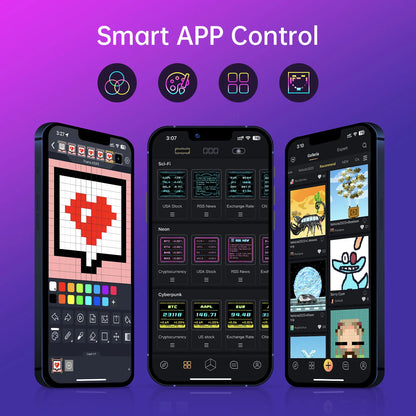 Divoom Times Gate - Cyberpunk Gaming Setup Digital Clock with Smart APP Control, WiFi Connect, RGB LED Display,.