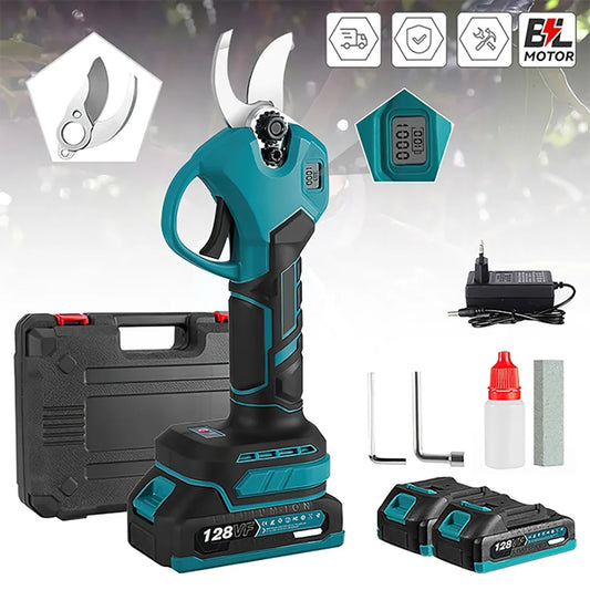 30mm bürstenlose elektrische Ast schere 2 Gänge Akku wiederauf ladbare Obstbaum Bonsai Schnitt Elektro werkzeug für Makita 18V Batterie