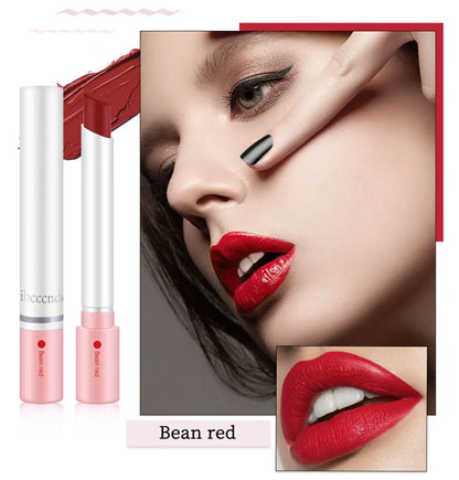 4 pcs/set Cigarette Lipstick Set Long Lasting Lip Glaze Matte Lip Gloss Waterproof Lip Stick Tube Nude Lip Tint Makeup Cosmetics