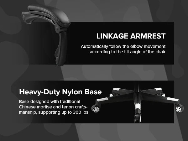 GTPLAYER Gaming Stuhl, Gamer Stuhl, Ergonomischer Bürostuhl mit Fußstütze Verstellbare Lenden und Kopfkissen, Gaming Chair