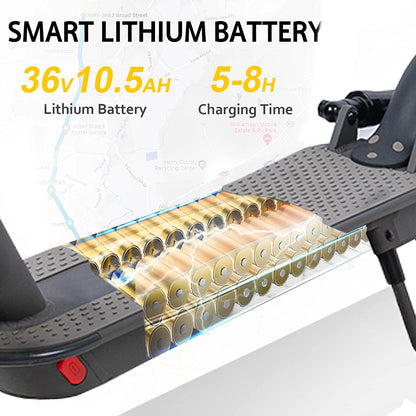 2025 New AOVOPRO Turn Signal Electric Scooter 350W 8.5 Inch Tire APP Smart Escooter 31KM/H 36V10.5AH Electric Scooter for Adults