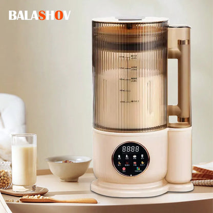 1500ML SoyMilk Machine Electric Juicer Blender Mixer Soybean Milk Maker Wall Breaking Machine Rice Paste Maker Breakfast Machine.