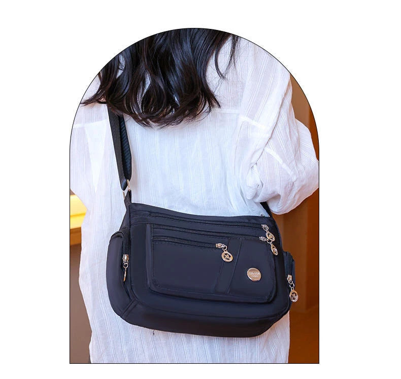 Women Nylon Waterproof Bag Messenger Bags For Lady Crossbody Large Capacity Travel Shoulder Bag Casual Handbags High Quality.