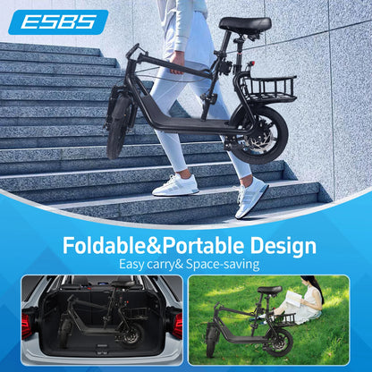 JUICEASE 500W Electric Scooter 10.4/22.5AH Battery Phone Holder Powerful Escooter 45-100KM Max Range Smart Electric Kick Scooter.