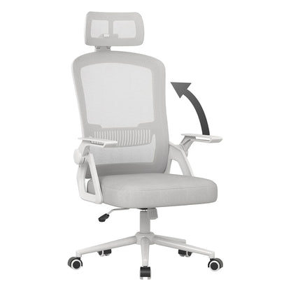 Ergonomic Office Chair Desk Chair with Headrest Breathable Mesh Cover Lumbar Support Computer Chair 360° Swivel Chair