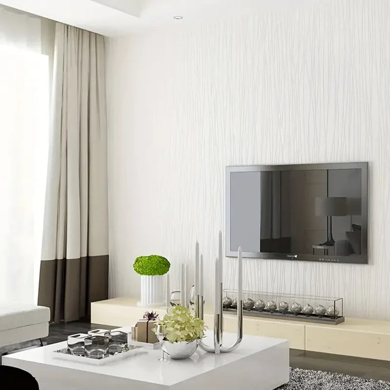 1 Rolle Vliestapete, verdickte selbstklebende Tapete, geeignet für Schlafzimmer, Wohnzimmer, Hintergrundwanddekoration