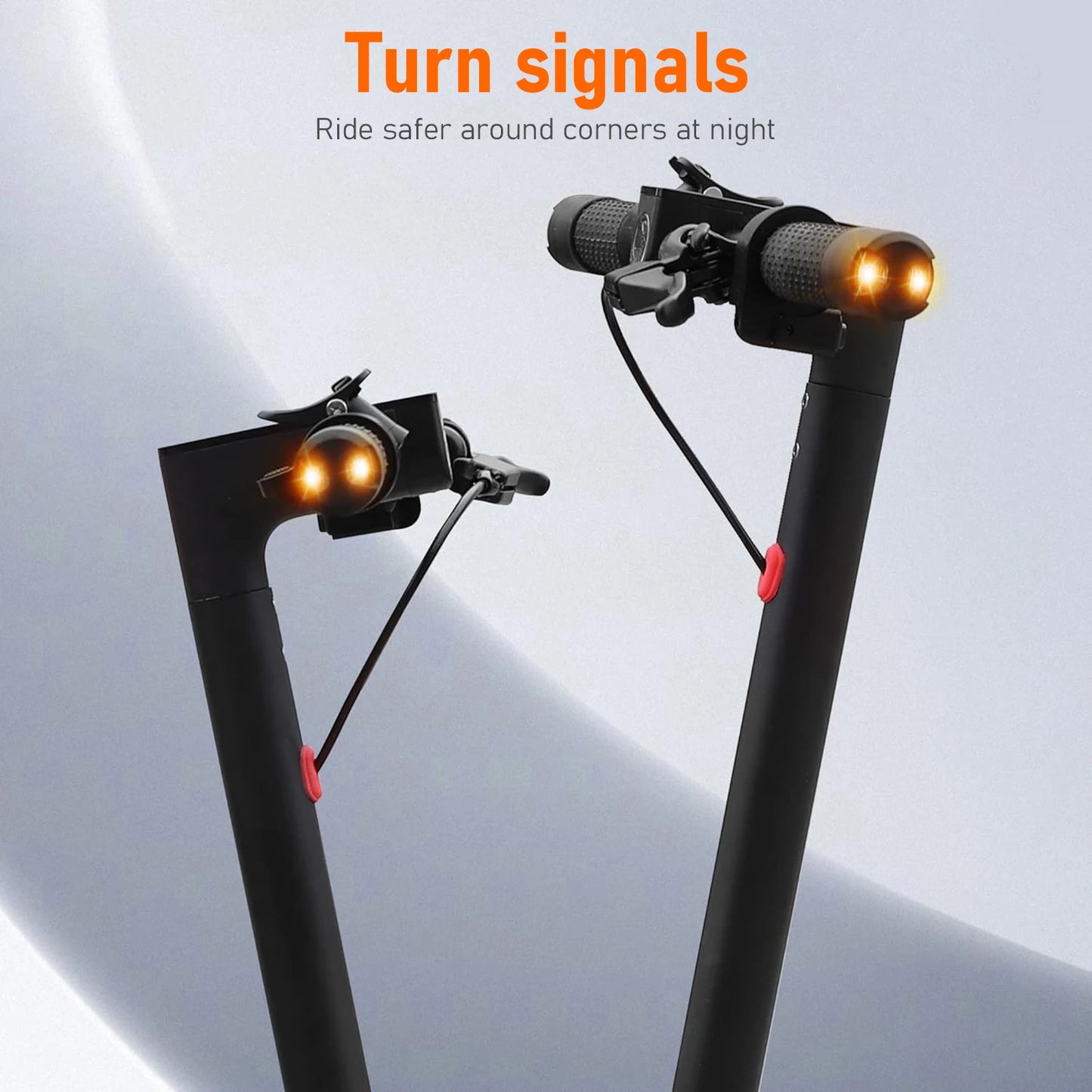 2025 New AOVOPRO Turn Signal Electric Scooter 350W 8.5 Inch Tire APP Smart Escooter 31KM/H 36V10.5AH Electric Scooter for Adults.