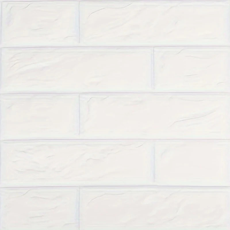 40Pcs 38.5X35cm Imitation Brick Wallpaper Self-adhesive Waterproof Moisture-proof Living Room Bedroom Wall Decoration