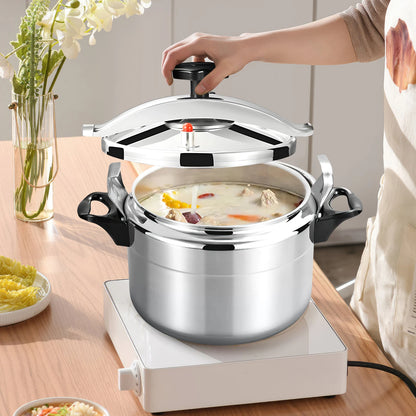 3L/7L Aluminum Pressure Cooker Multifunctional Pressure Cooker Gas Stove Household Restaurant Explosion-proof Pressure Cooker.