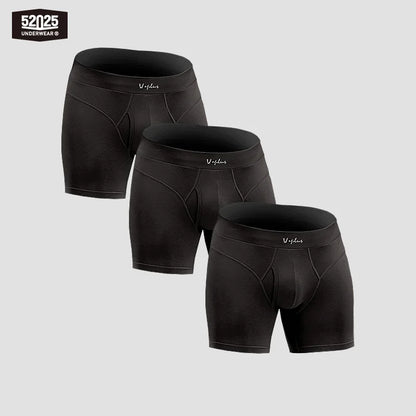 Hochwertige Herren-Boxershorts 52025 – weiche und bequeme Boxershorts aus Baumwollmodal. Ultimativer Komfort und Stil mit langen Boxern