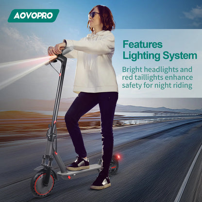 JUICEASE AP07 Electric Scooter 35KM Range 8.5Inch Escooter 350W/600W Power 31KM/H APP Scooter Electric Dual Damping Turn Signal