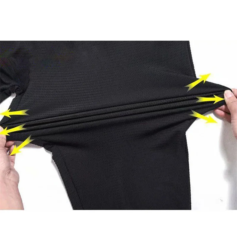 Men Fashion Quick Dry Pants Lightweight Hiking Jogging Running Trousers Breathable Workout Gym Ankle Tied Athletic Pants.