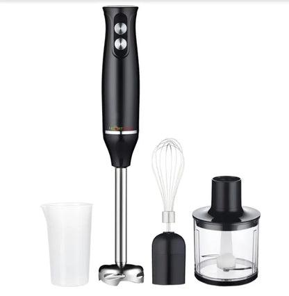 4 in 1 Household Electric Mixer Handheld Kitchen Food Mixer Multifunctional Adjustable 500W Egg Cream Dough Bread Mixer Grinder.