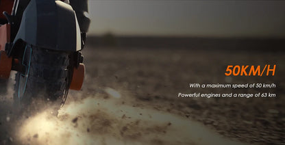 KuKirin G3 Electric Scooter 10" Off-road 1200W Motor 52V 18Ah Lithium battery Max Speed 50km/h, Shock arm Suspension 63km Range.