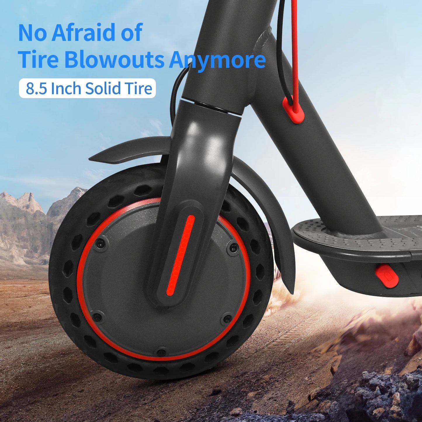 JUICEASE TUYA/TX01 Scooter Electric Scooter for Adults 8.5 Inch Tire Portable Lighting Cruise Control Escooter 350W 5-30KM Range