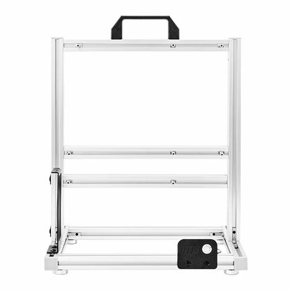 METALFISH BlockCase Aluminum Open Frame Case Support ATX/M-ATX Mainboard GPU Mount Horizontally 240 Water Cooler Gaming Cabinet.