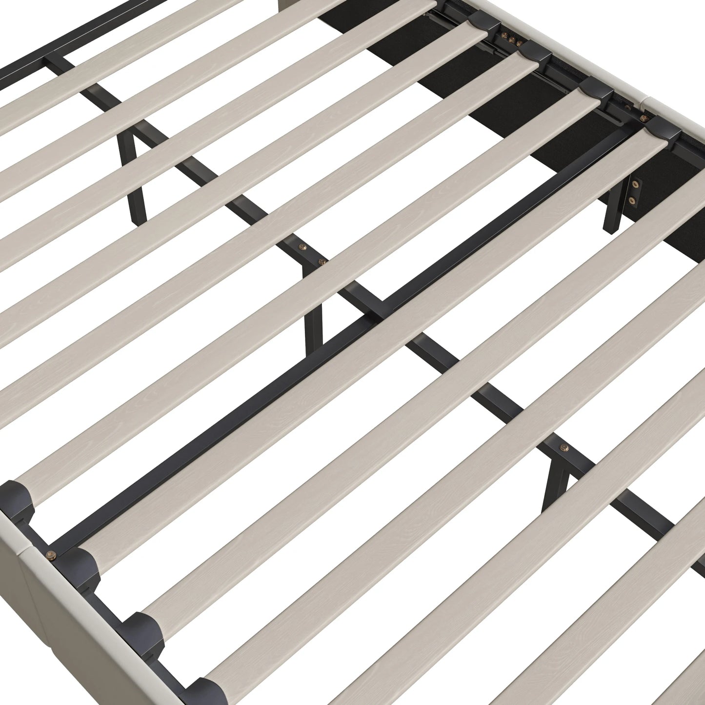 Rosahqnda Gepolstertes Doppelbett 140-160*200cm mit hydraulischem Stauraumbett Gästebett Jugendzimmer Apartmentbett Flanell