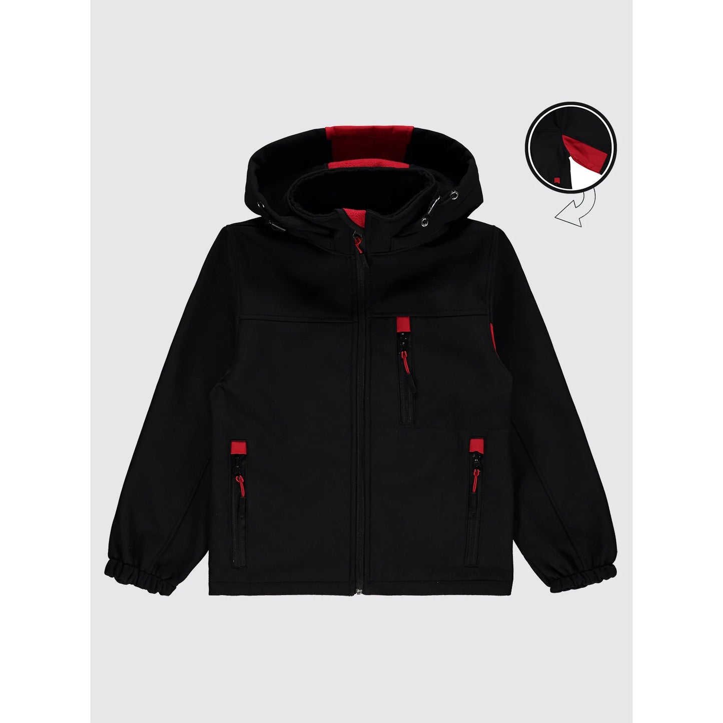Boys Teenage Textile Coat Fashionable Outwear for Teens.