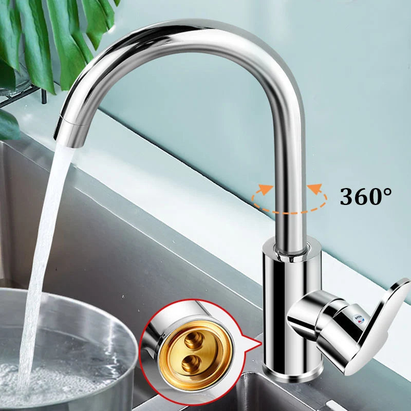 Kitchen Sink Faucet Vegetable Washer Dishwasher Pool Sink Spray-proof Home Driving Hot And Cold Faucet universal faucet