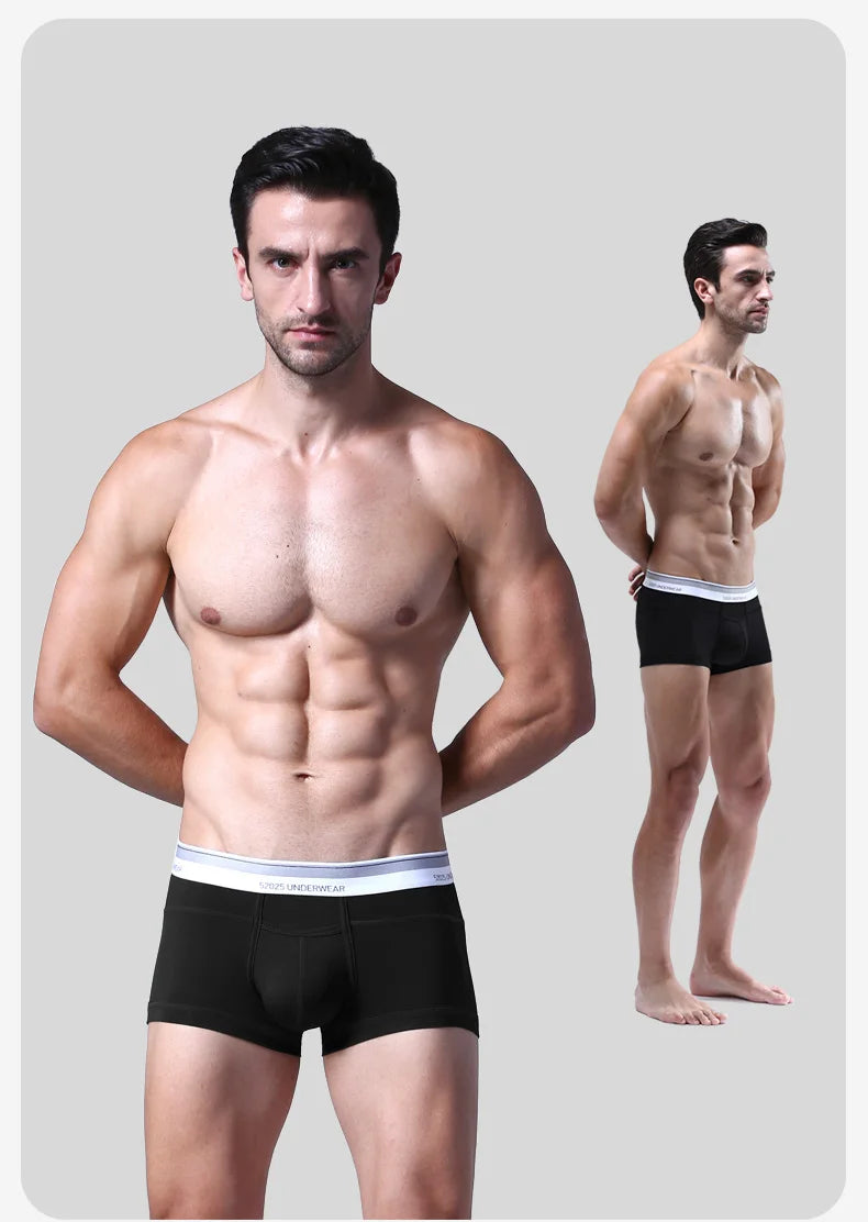 52025 Micromodal-Boxershorts/Badehose für Herren – höchster Komfort, ultimative Weichheit und luxuriöses Gefühl. Stilvolle und extrem bequeme Passform