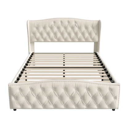 Rosahqnda hydraulisches Bett im modernen Stil, Stilvolles Doppelbett für Jugendliche, Kinder und Erwachsene, ohne Matratze