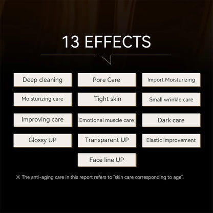 ANLAN Multifunction Skincare Device Pro 18K Gold Face Radio Frequency With Hot Cold EMS Facial Lifting Beauty Skin Care Massager.