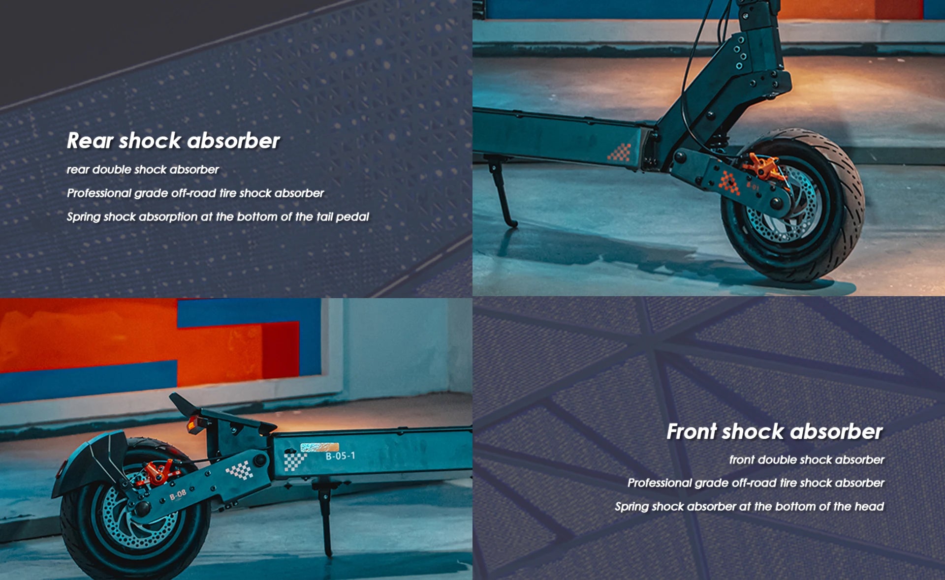 KuKirin G4 Electric Scooter Foldable , 2000W Motor, 60V 20Ah Battery, 70km/h Top Speed, 75km Range, 11'' Tubeless Wheels.