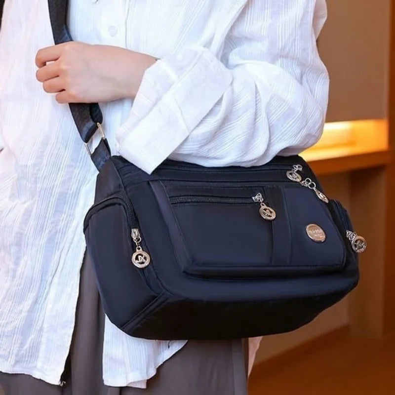 Women Nylon Waterproof Bag Messenger Bags For Lady Crossbody Large Capacity Travel Shoulder Bag Casual Handbags High Quality.