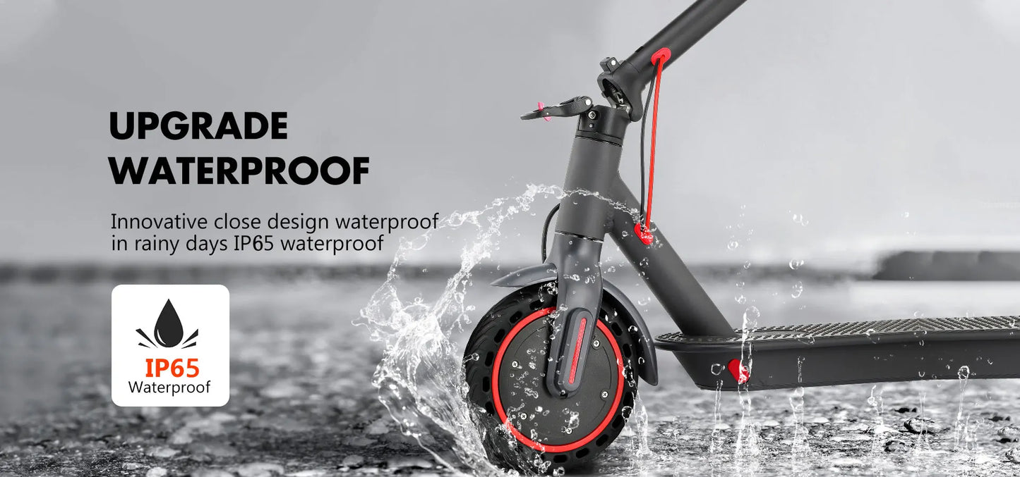 2025 Upgrate AOVOPRO Smart APP Electric Scooter 350W/500W Powerful Motor 36V/42V 25-45KM  Range Adults EScooter with Dual Brake
