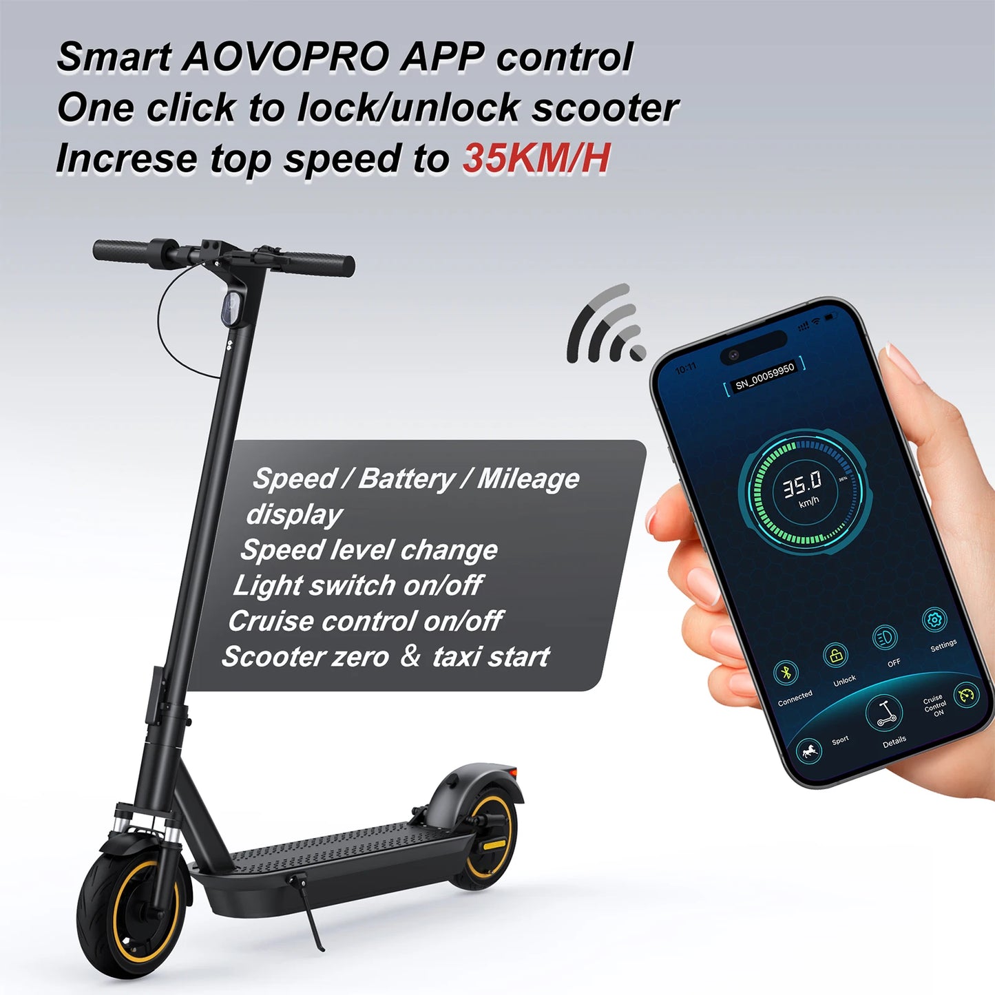 JUICEASE Portable Electric Scooter 16/45KM Smart APP 31/35KM/H Fast Speed 350W/1000W Waterproof IP65 Electric Kick Scooter