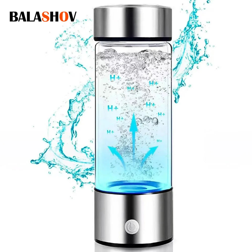 420ml Hydrogen-Rich Water Cup Electric Hydrogen Rich Water Generator Titanium Quality Filter Antioxidant Lonizer WaterCup.