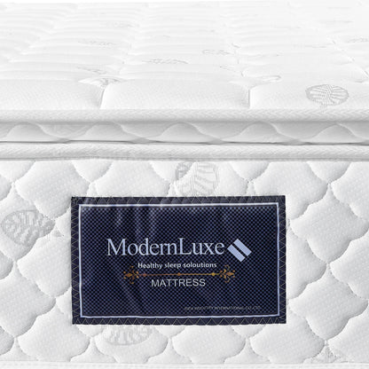 matratzen 140x200 90x200 160x200cm 7 Zonen Kaltschaum Matratze, Taschenfederker, Härtegrad H3, 25cm Höhe,versteppter Mikrofaserbezug-Topping