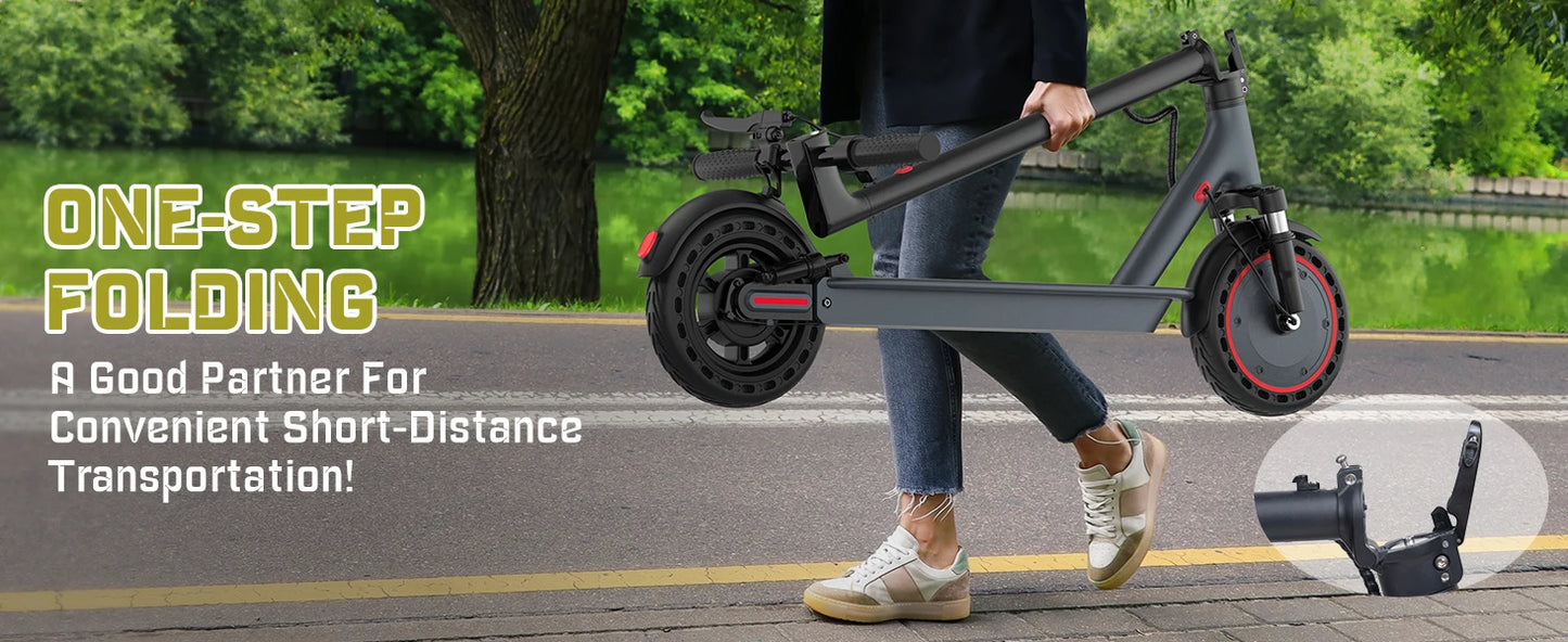 JUICEASE 2025 Solid Tire Electric Scooter 8.5/10 Inch 25/35KM Range Waterproof Escooter 31/35KM/H Fast Speed Scooter Electric.