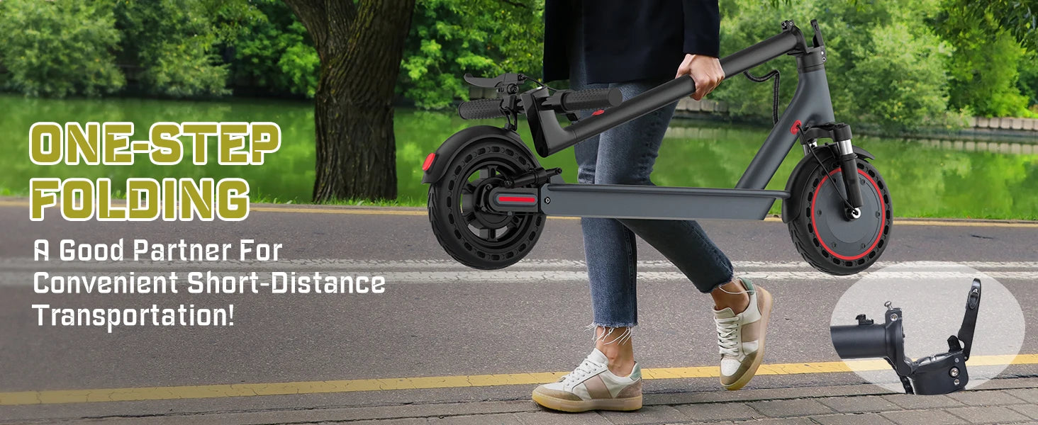 JUICEASE 2025 Solid Tire Electric Scooter 8.5/10 Inch 25/35KM Range Waterproof Escooter 31/35KM/H Fast Speed Scooter Electric.