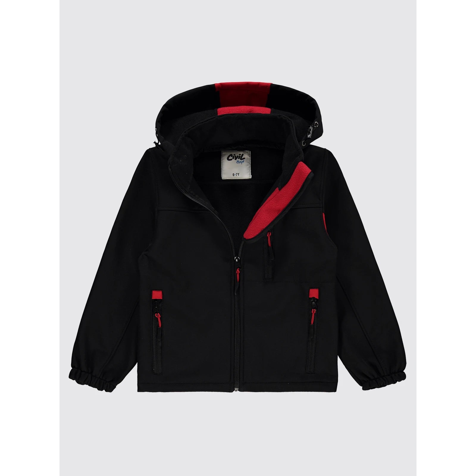 Boys Teenage Textile Coat Fashionable Outwear for Teens.