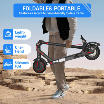 JUICEASE TUYA/TX01 Scooter Electric Scooter for Adults 8.5 Inch Tire Portable Lighting Cruise Control Escooter 350W 5-30KM Range