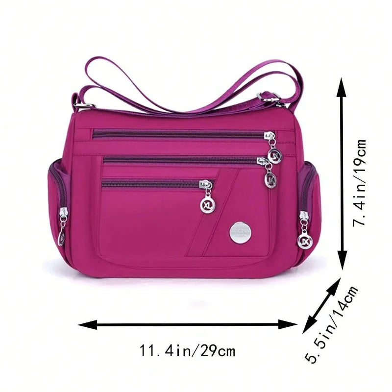 Women Nylon Waterproof Bag Messenger Bags For Lady Crossbody Large Capacity Travel Shoulder Bag Casual Handbags High Quality.