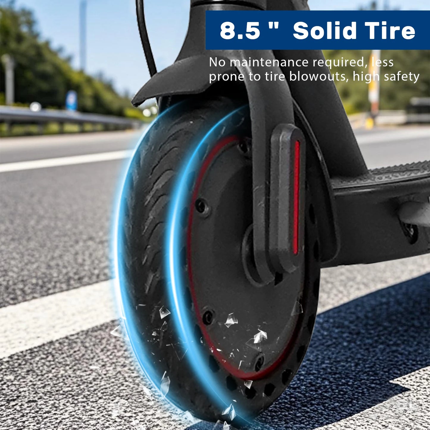 2025 Upgrate AOVOPRO Smart APP Electric Scooter 350W/500W Powerful Motor 36V/42V 25-45KM  Range Adults EScooter with Dual Brake