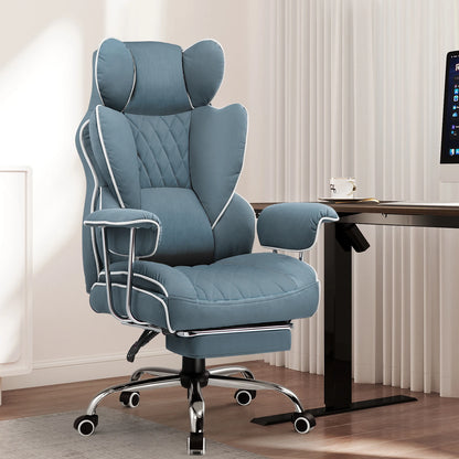 GTPLAYER Gaming Stuhl, Bürostuhl mit Taschenfeder-Lendenwirbelstütze, ergonomischer und komfortabler breiter Büro-Computersessel