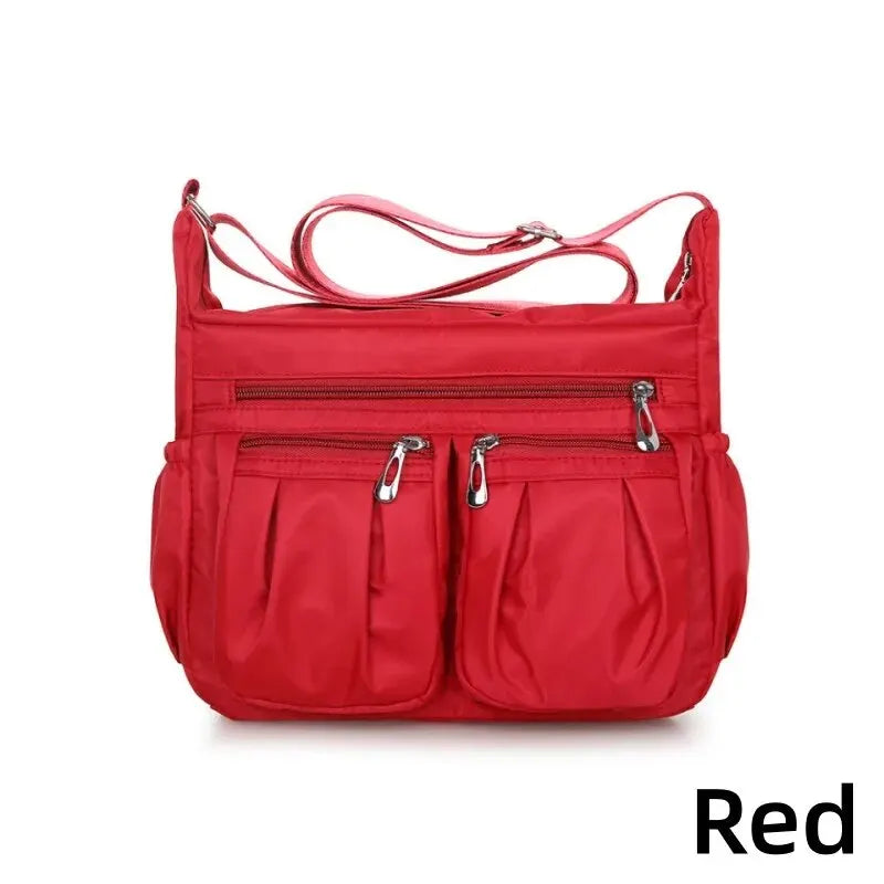 Women Nylon Waterproof Bag Messenger Bags For Lady Crossbody Large Capacity Travel Shoulder Bag Casual Handbags High Quality
