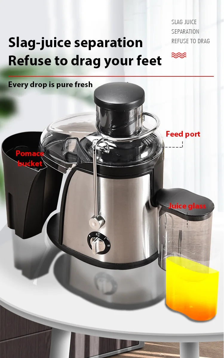 400W Juicer Machine,22000RPM Juicer with 3-inch Big Mouth for Whole Fruits and Veg,Juice Extractor with 2 Speeds,Easy to Clean.